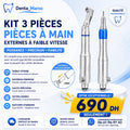 Kit de 3 Pièces à Main Dentaires à Faible Vitesse