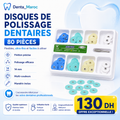 Disques de polissage dentaires – [80 pcs]