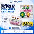 Disques de polissage diamantés dentaires