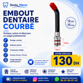 Embout Dentaire Courbé pour Lampe à Photopolymériser – 12 mm / 15 mm